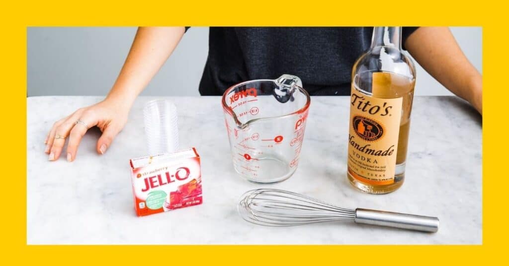 For Stronger Jello Shots Adjust the Alcohol-to-Water Ratio!