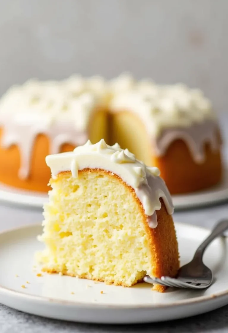 Easy Fluffy Vanilla Cake recipe