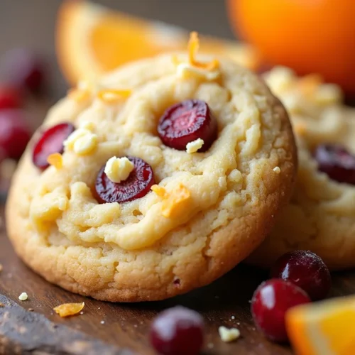 Orange Cranberry Ricotta Cookies easy recipe