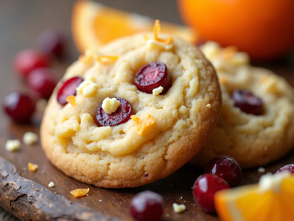 Orange Cranberry Ricotta Cookies easy recipe