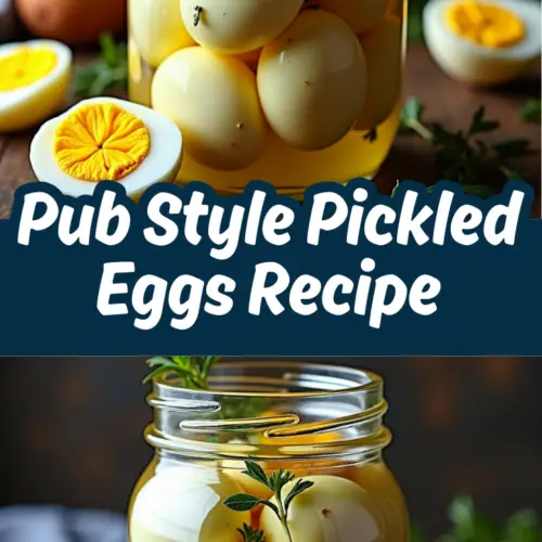 Pub Style Pickled Eggs Recipe
