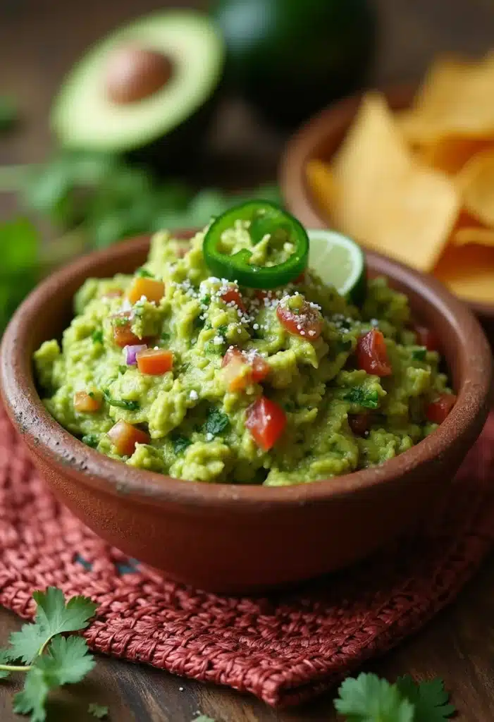 Classic Mexican Guacamole