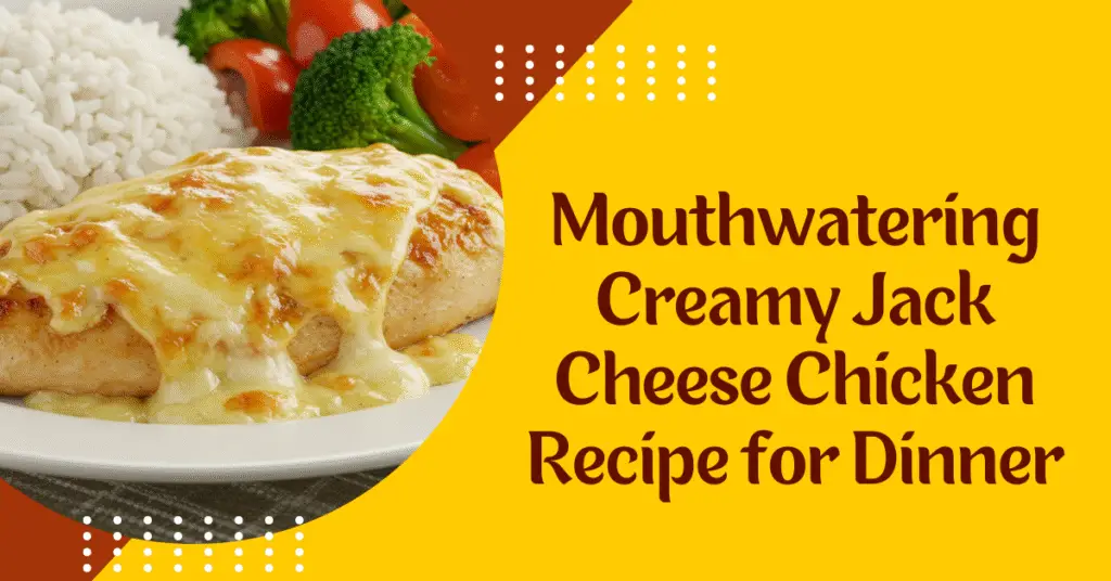 Creamy Jack Cheese Chicken Recipe for Dinner