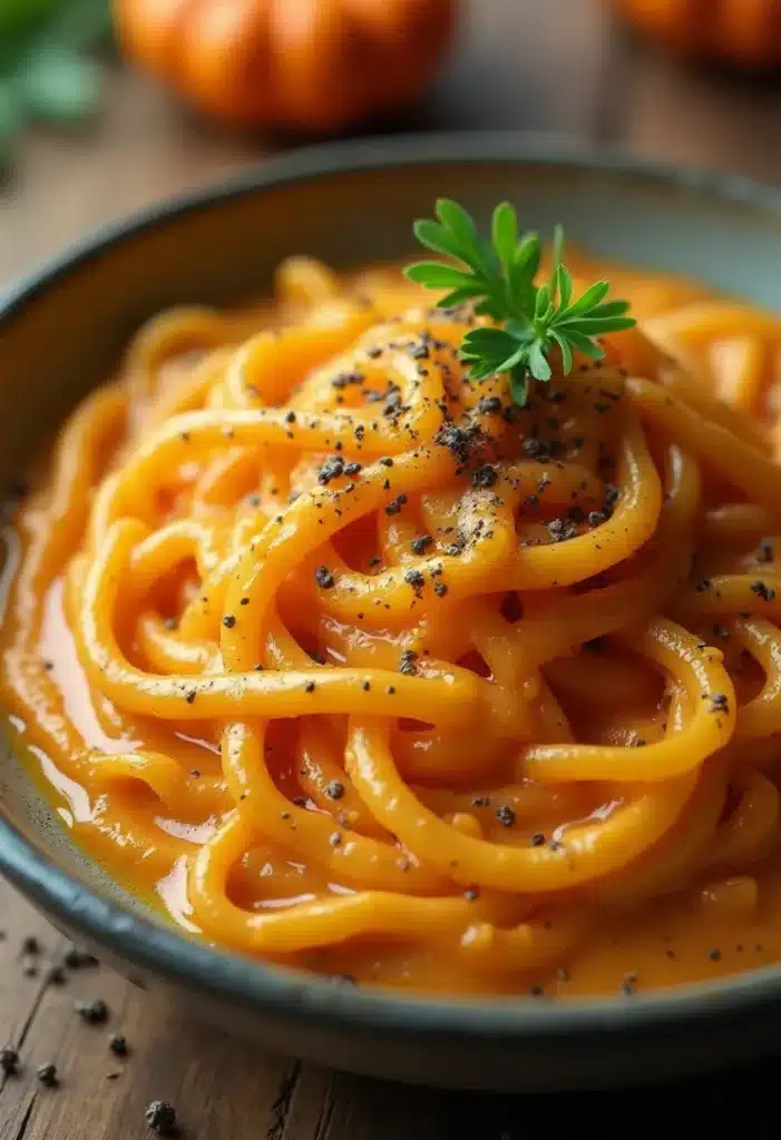 Creamy Vegan Pumpkin Pasta Sauce Recipe ingredients