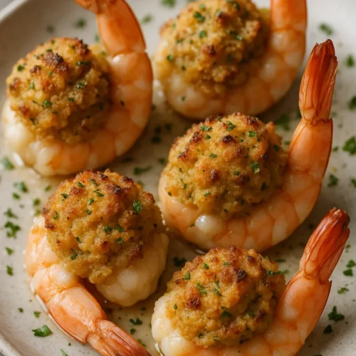 Easy Baked Stuffed Shrimp Recipe