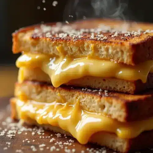 Parmesan Crusted Grilled Cheese Sandwich Recipe