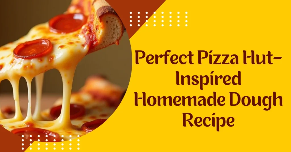 Perfect Pizza Hut-Inspired Homemade Dough Recipe