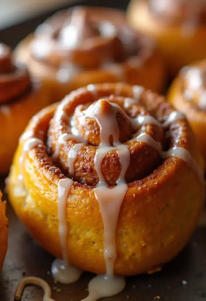 Pumpkin Cinnamon Rolls Recipe ingredients