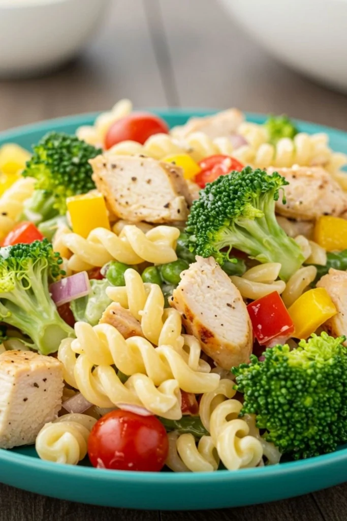 Best Chicken Broccoli Pasta Salad
