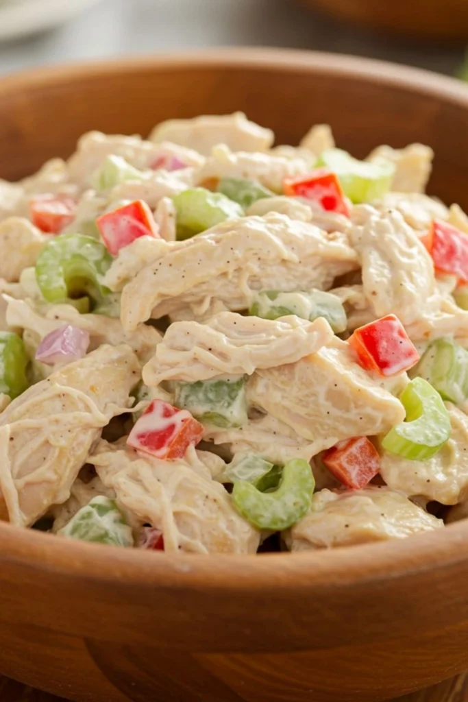 Easy Creamy Cajun Spiced Chicken Salad