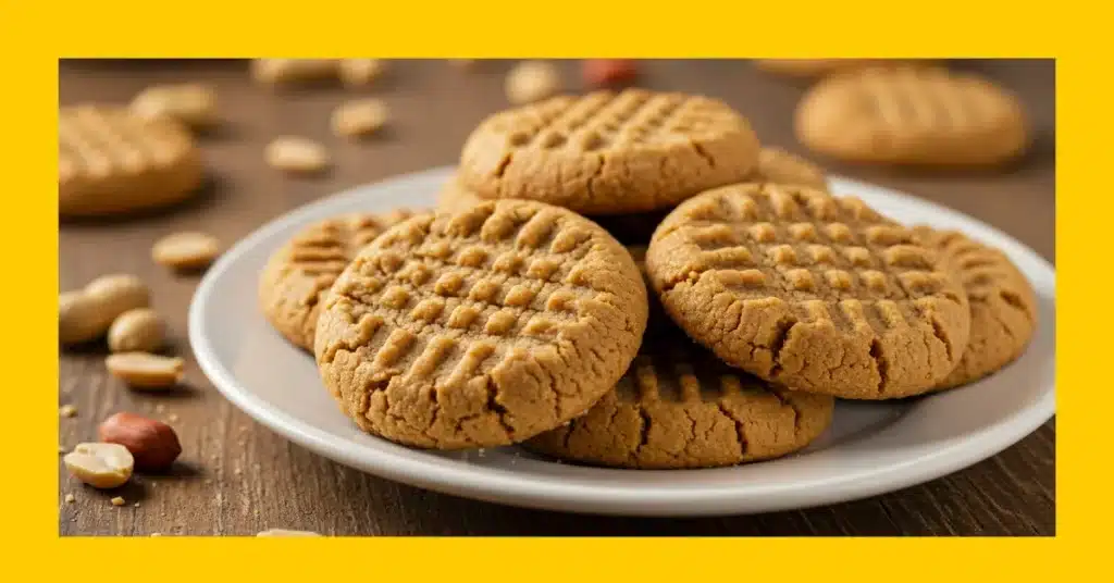 Easy Keto Peanut Butter Cookies