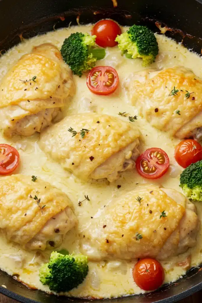 Easy One Pan Creamy Boursin Chicken