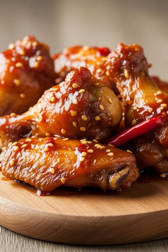 Easy Sweet and Spicy Chicken Wings