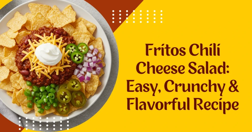 Fritos Chili Cheese Salad Easy, Crunchy & Flavorful Recipe