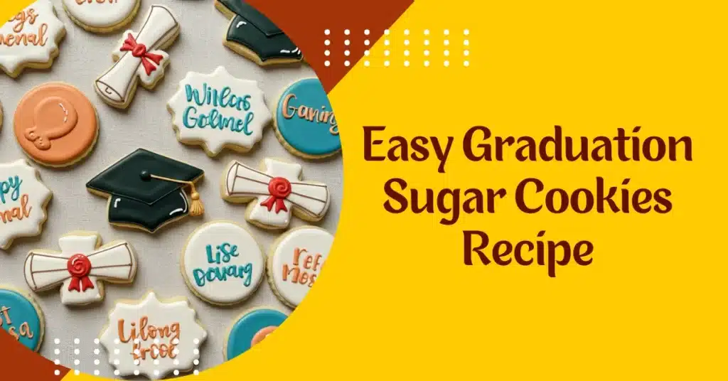 Graduation Sugar Cookies Recipe