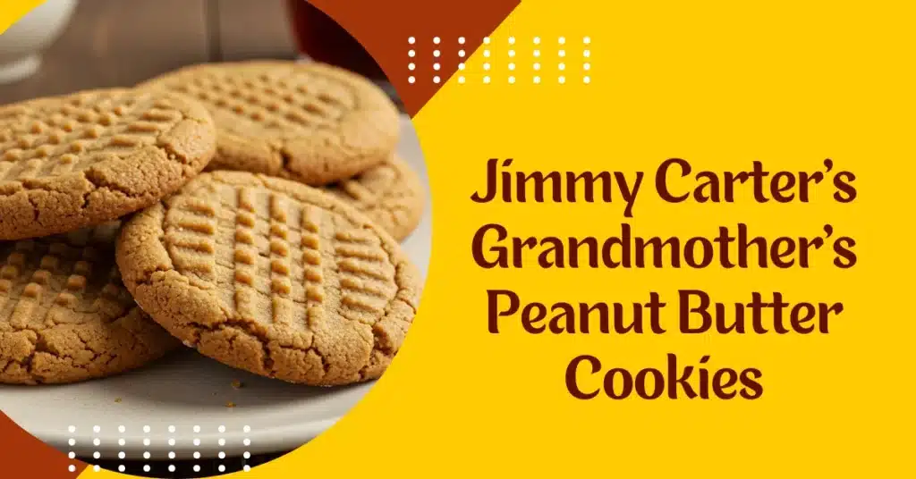 Jimmy Carter’s Grandmother’s Peanut Butter Cookies Recipe