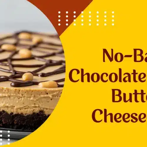 No-Bake Chocolate Peanut Butter Cheesecake recipe