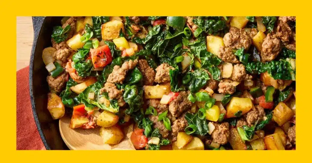 Easy Ground Beef and Potatoes
