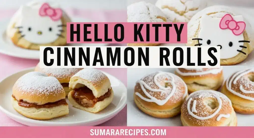 Hello Kitty Cinnamon Rolls