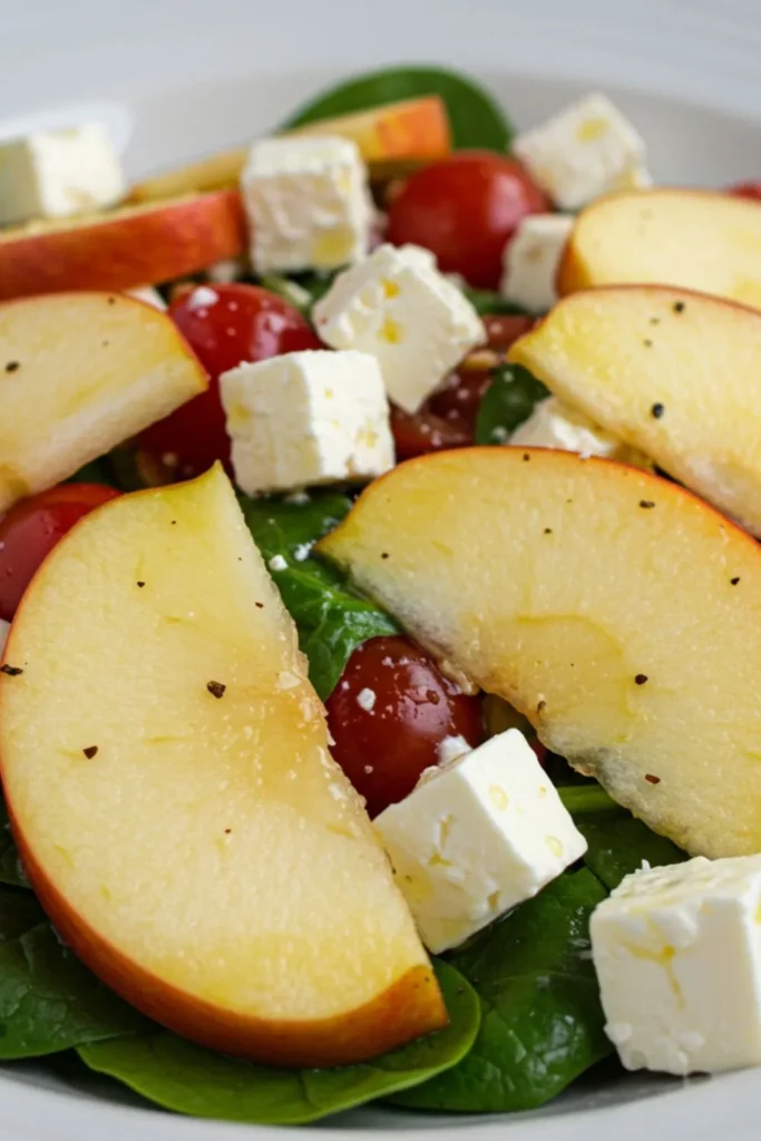 Honeycrisp Apple and Feta Salad