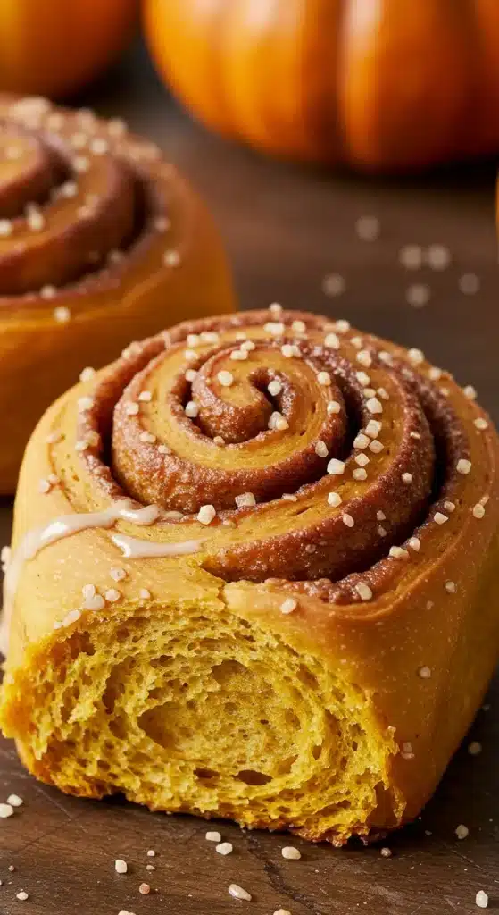 Pumpkin Cinnamon Rolls