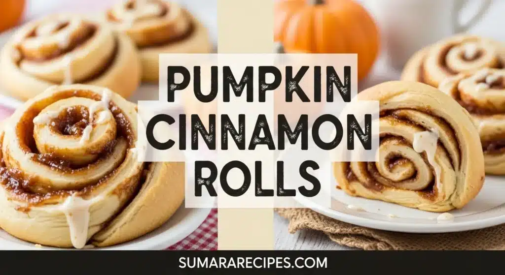 Pumpkin Cinnamon Rolls Recipe