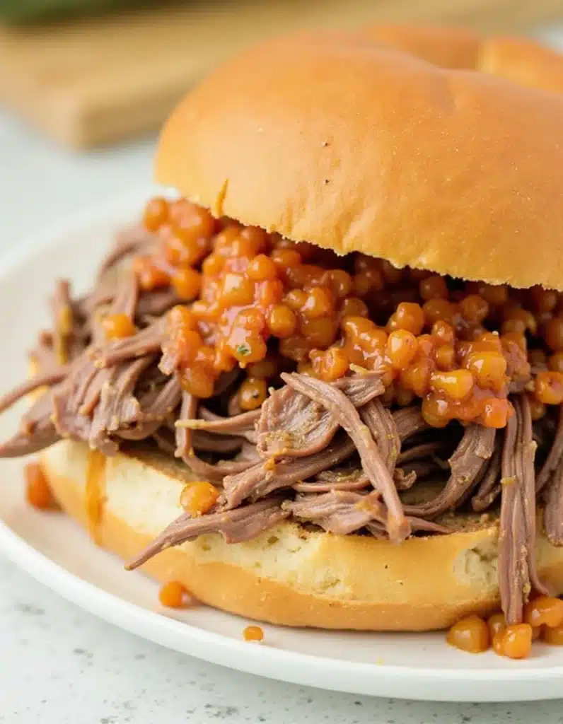 Slow Cooker French Dip