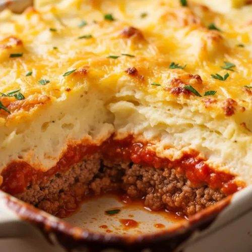4-Ingredient Hamburger Casserole