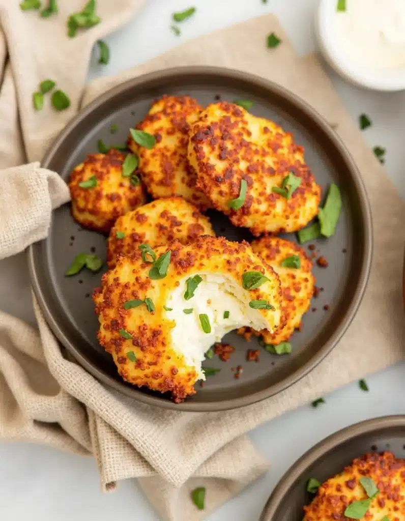 Air Fryer Mozzarella Balls
