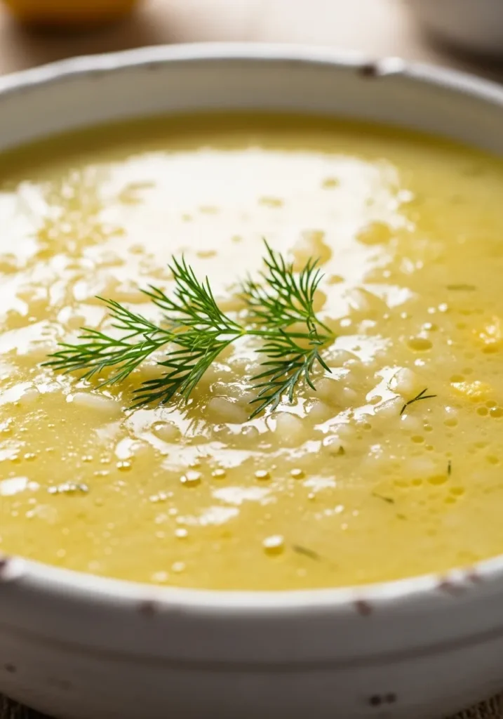 Avgolemono (Greek Egg and Lemon