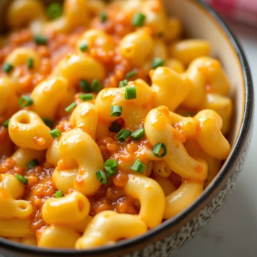 BBQ Chicken Mac and Cheese 