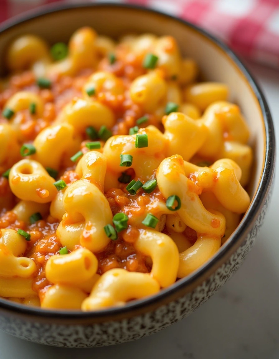 BBQ Chicken Mac and Cheese 