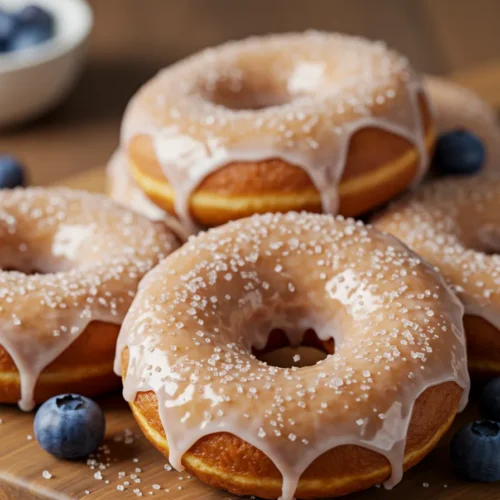 Baked Blueberry Donuts Recipe