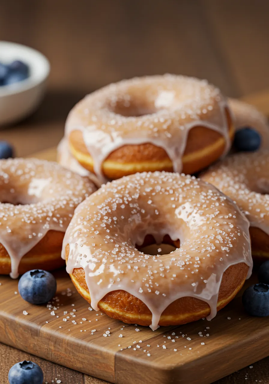 Baked Blueberry Donuts Recipe