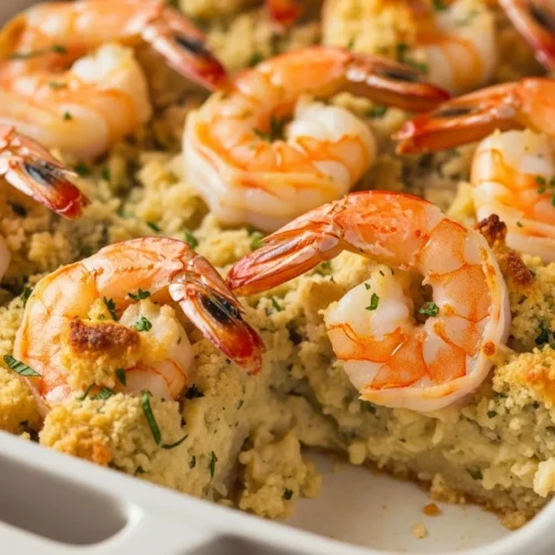 Baked Stuffed Shrimp Casserole