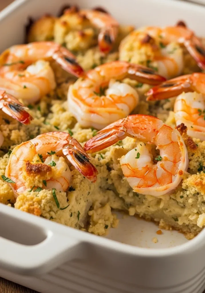 Baked Stuffed Shrimp Casserole