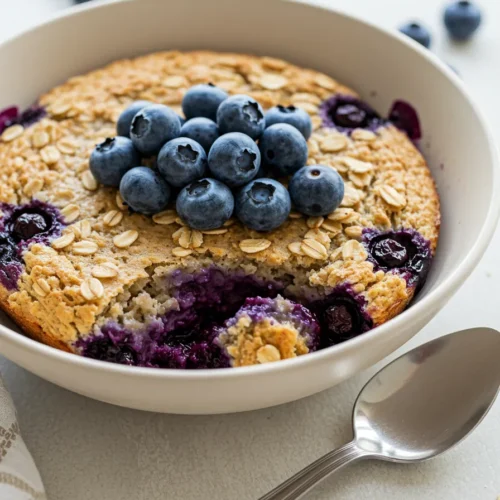Blueberry Baked Oats Recipe