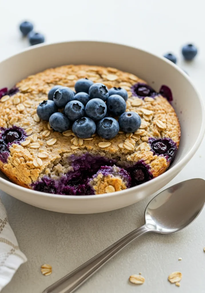 Blueberry Baked Oats Recipe