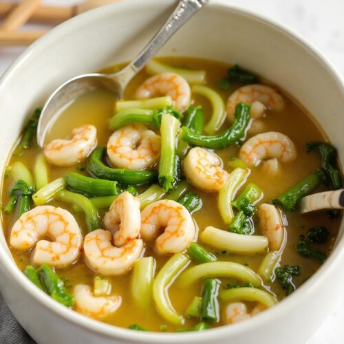 Bok Choy Shrimp Soup