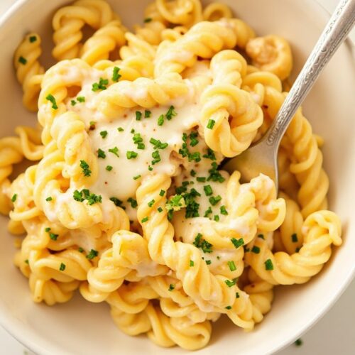 Cheesy Chicken Pasta Bake