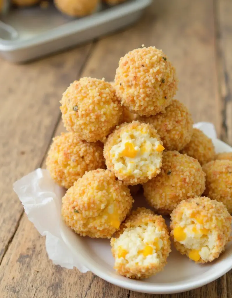 Cheesy Corn Balls