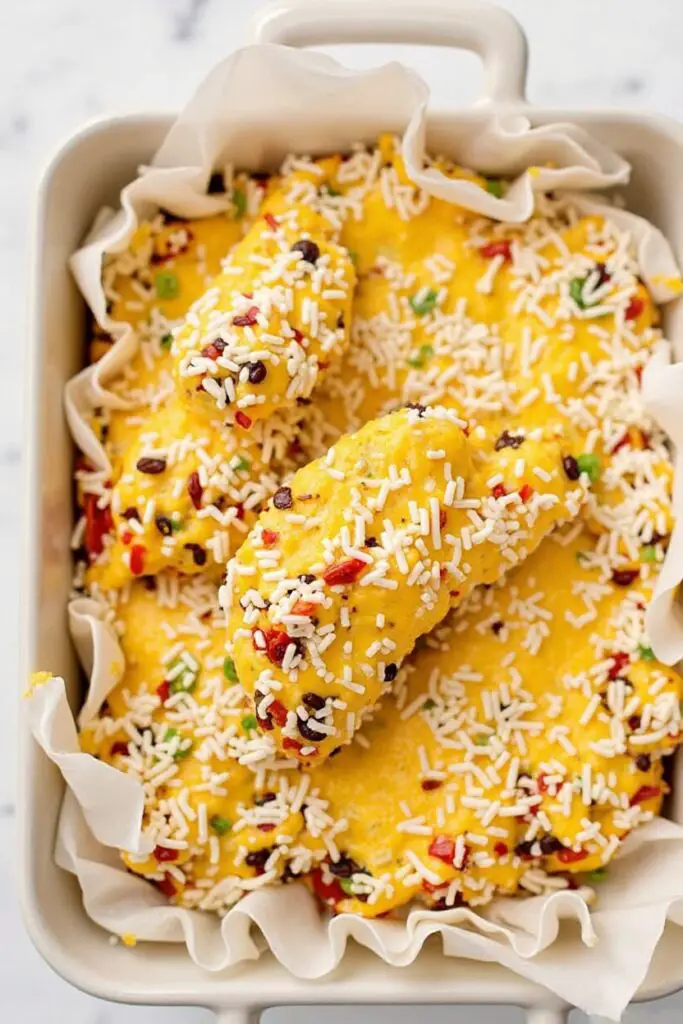 Cheesy Taco Sticks Baked