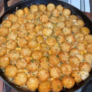 Cowboy Tater Tot Casserole