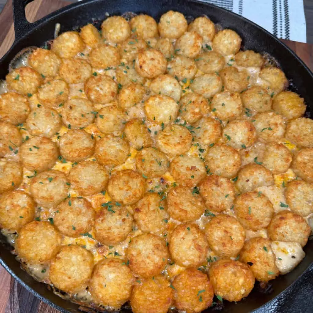 Cowboy Tater Tot Casserole