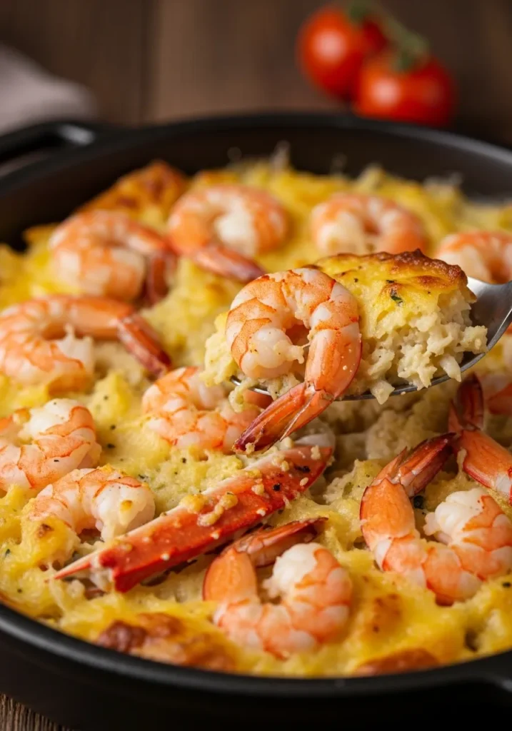 Crab and Shrimp Casserole