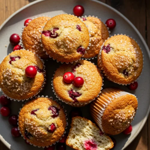 Cranberry Muffins Recipe