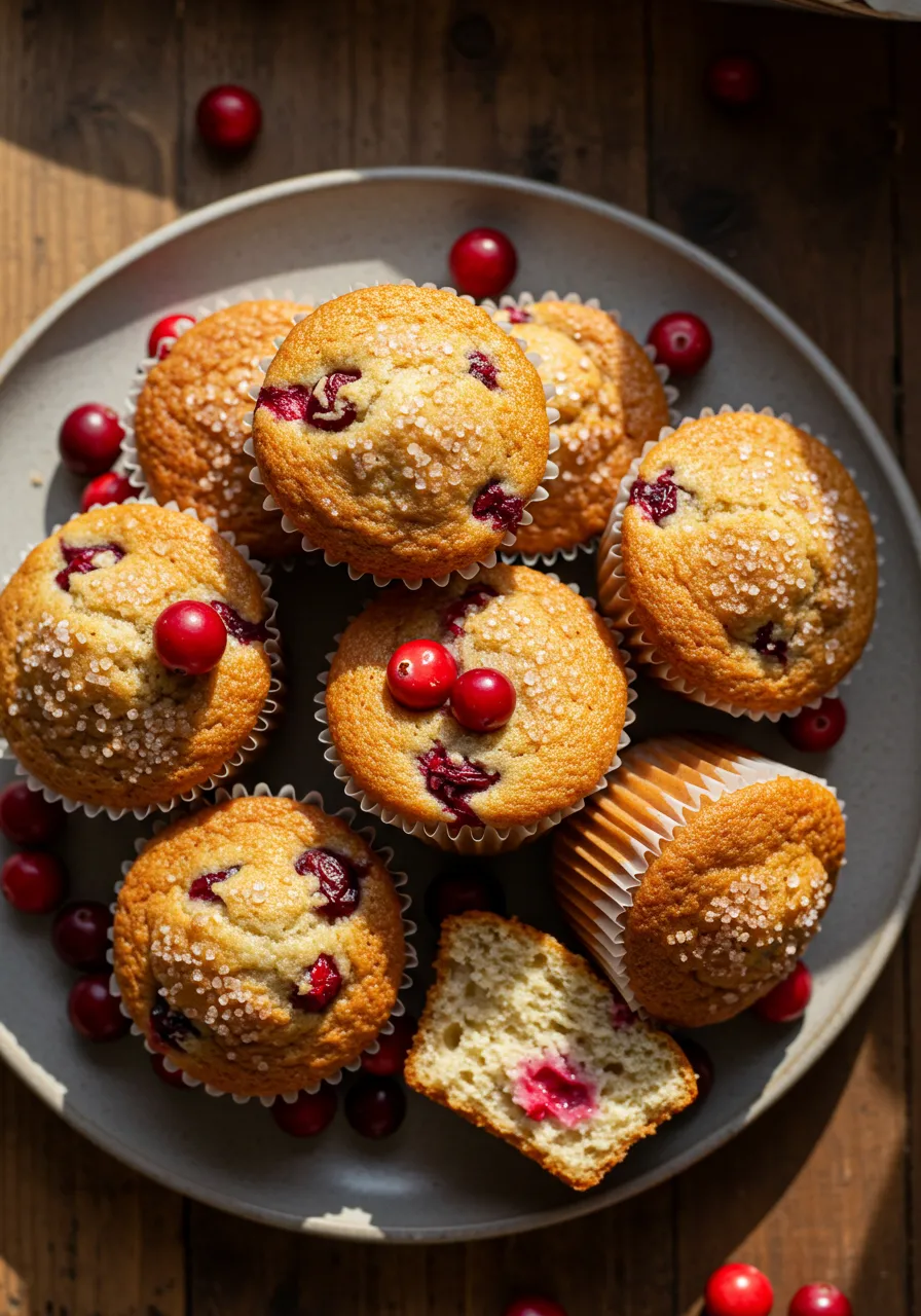 Cranberry Muffins Recipe