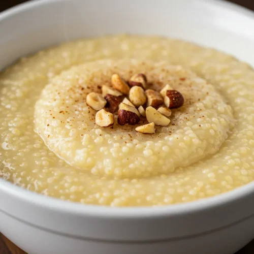 Creamy Vanilla Millet Porridge Recipe