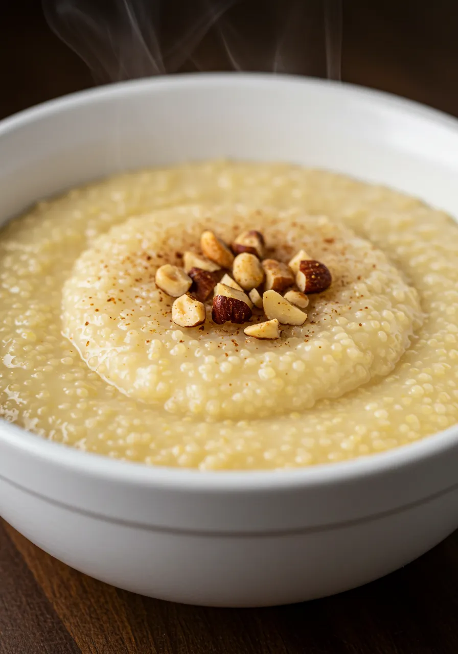 Creamy Vanilla Millet Porridge Recipe