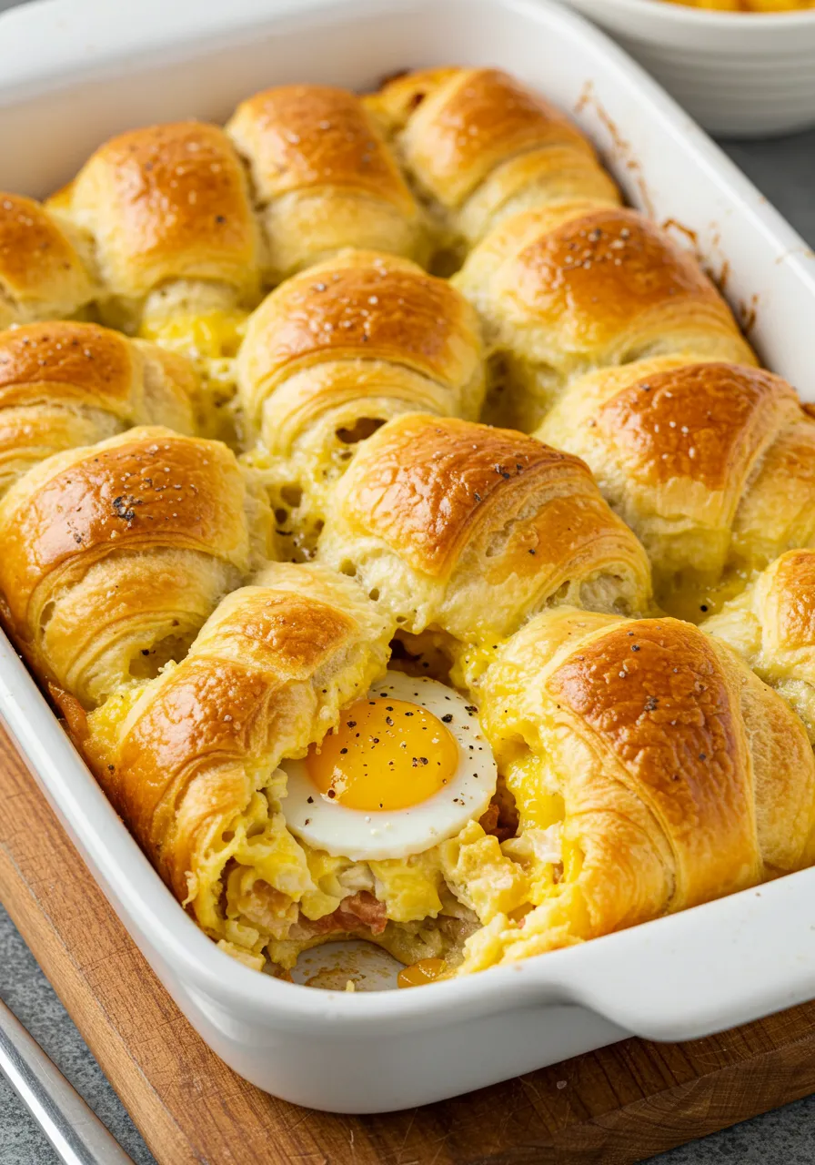 Crescent Roll Breakfast Casserole Recipe